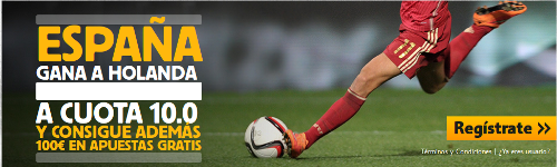 betfair España gana Holanda cuota 10 Amistoso mas 100 euros 31 marzo betfair España gana Holanda cuota 10 Amistoso mas 100 euros 31 marzo