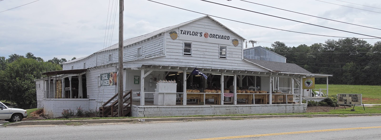 Greer peaches and a Taylors ramble