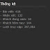 Thống kê đơn giản cho blogspot