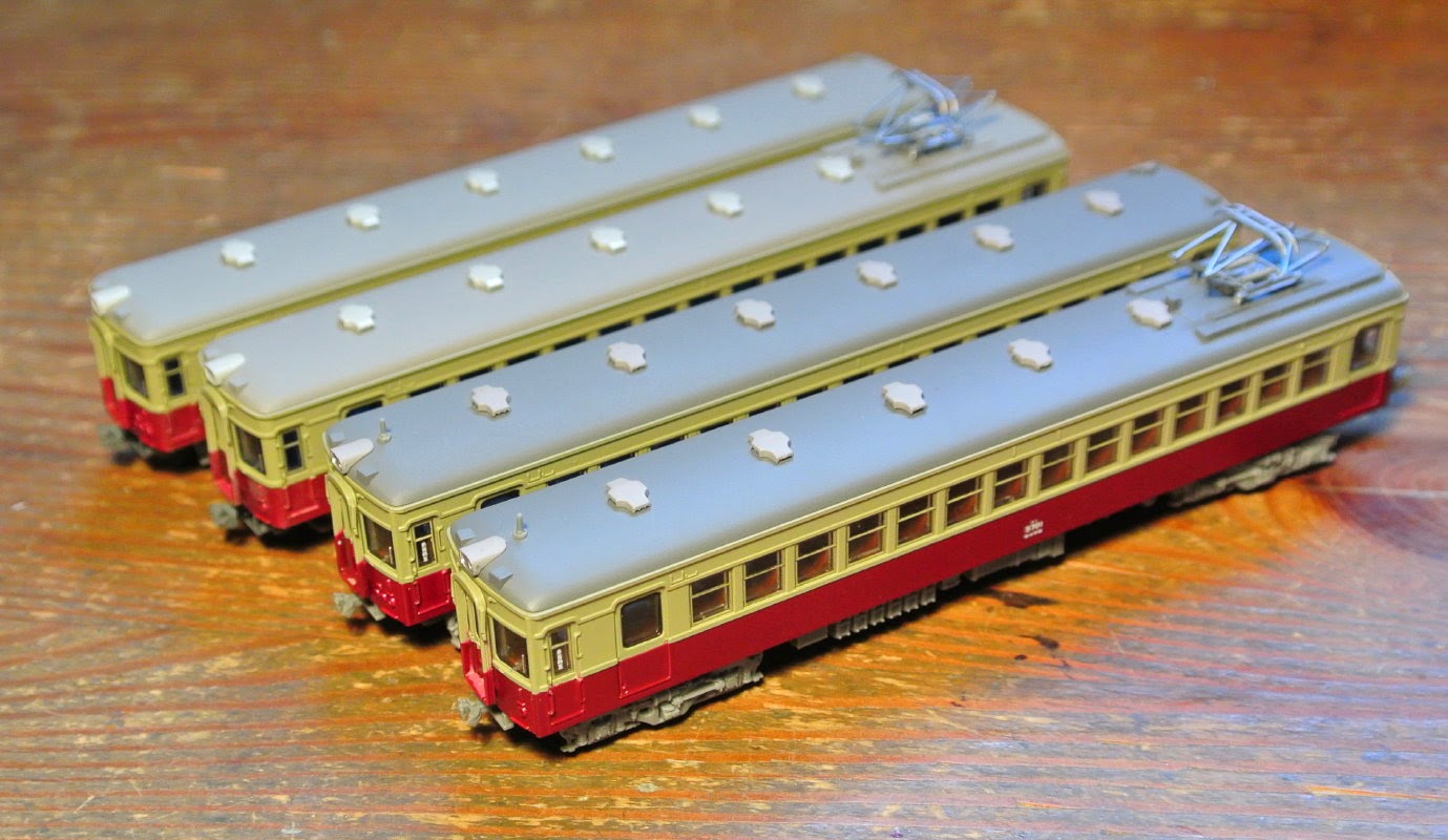 東武鉄道1700系・5700系鉄コレ（加工済）