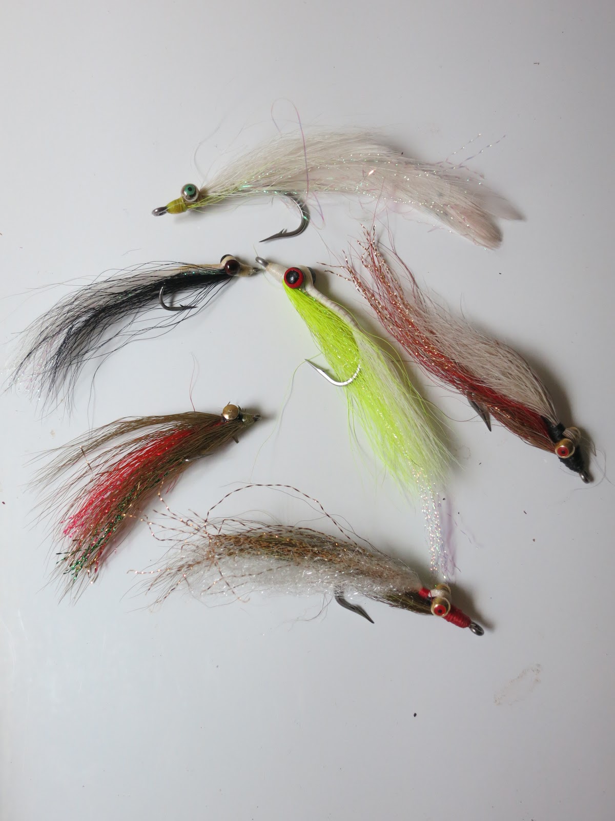 MAN POWERED FISHING My Favorite Bass Flies...and A Few Extras