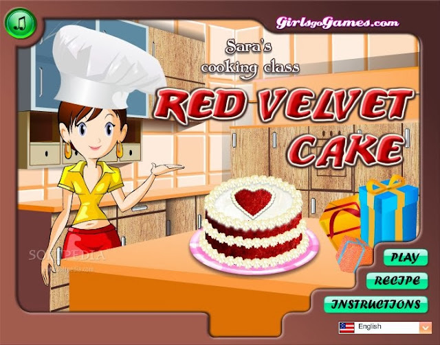 Juegos Juego Sara's Sweet Cooking Class Red Velvet Cake