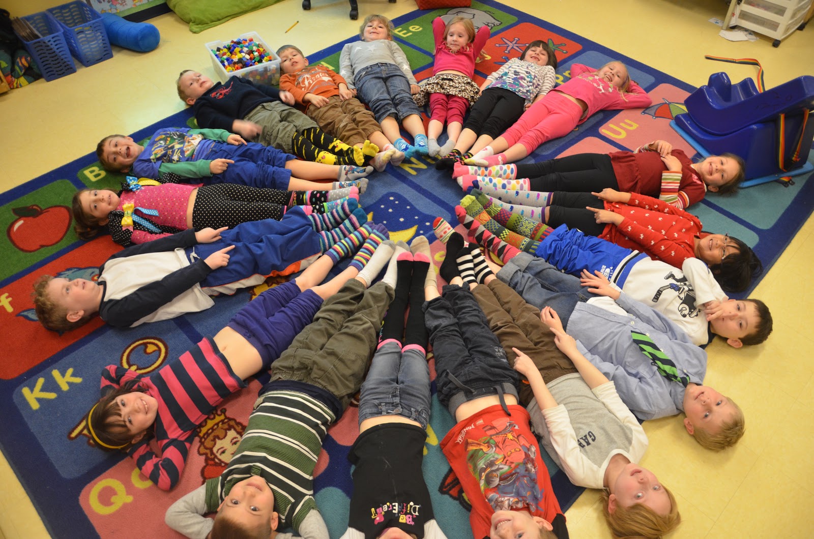 A Place Called Kindergarten: crazy socks day...