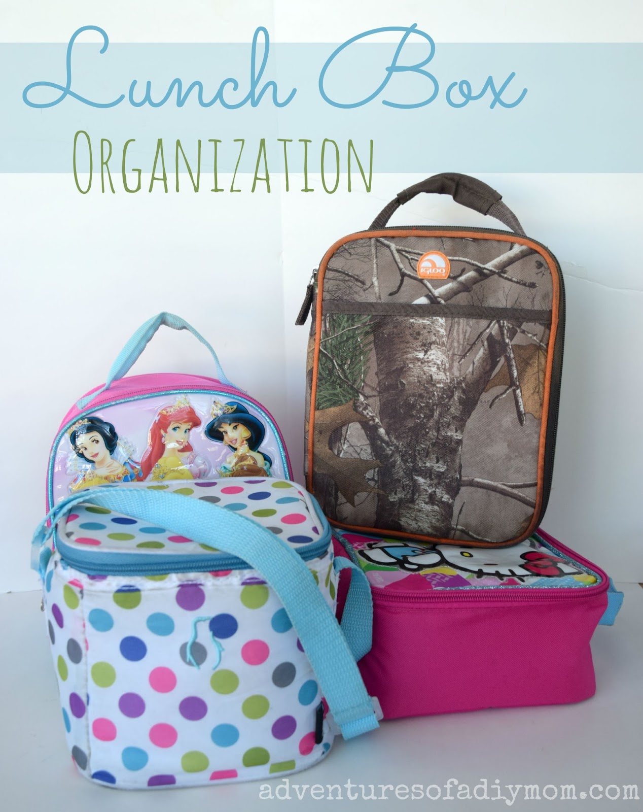 Lunch Box Organization Adventures of a DIY Mom