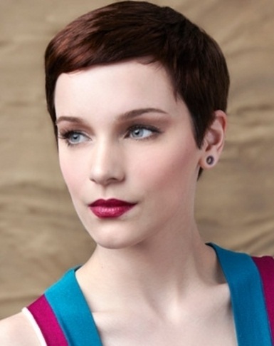 Lovely Super Short Hair Style 2014 Short Hairstyles 2014