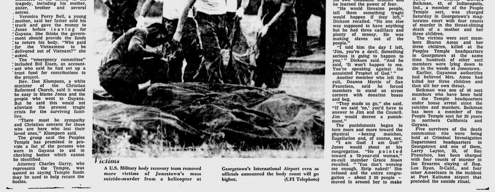 StevenWarRan Research: Nov. 26, 1978, Beaver County (Pa.) Times - UPI,