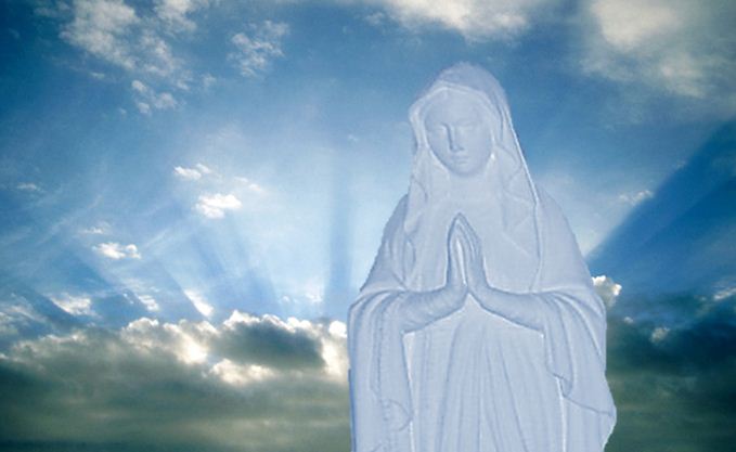 Immagini Della Madonna Assunta In Cielo Madonna Miracolosa: Assunzione di Maria Vergine in cielo