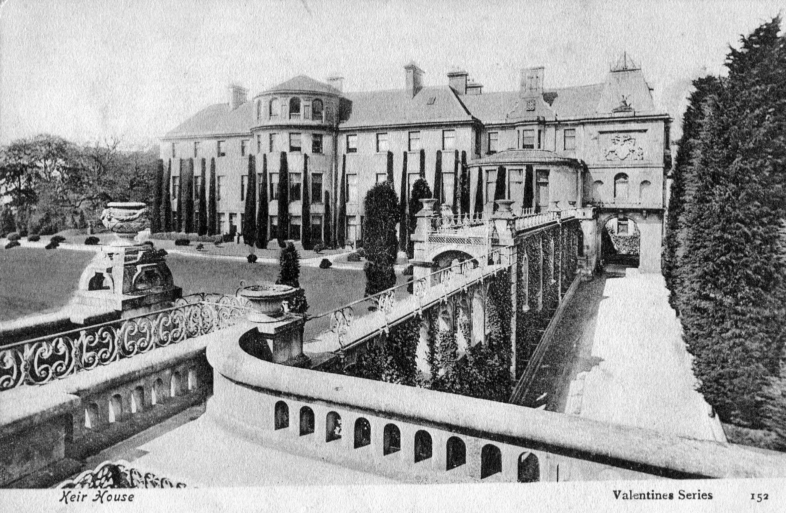 Tour Scotland Photographs Old Photographs Keir House Scotland