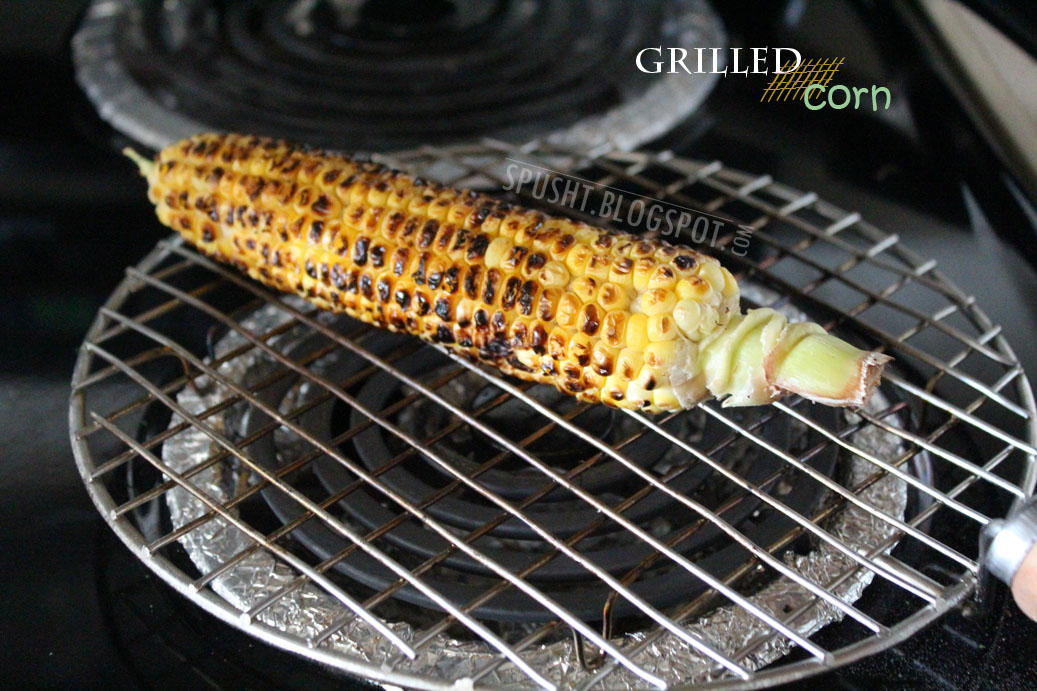Spusht corn on the cob, grilled corn, how to freeze corn kernels