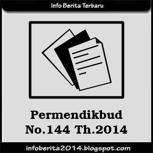 Permendikbud No.144 Th.2014 Permendikbud No.144 Th.2014