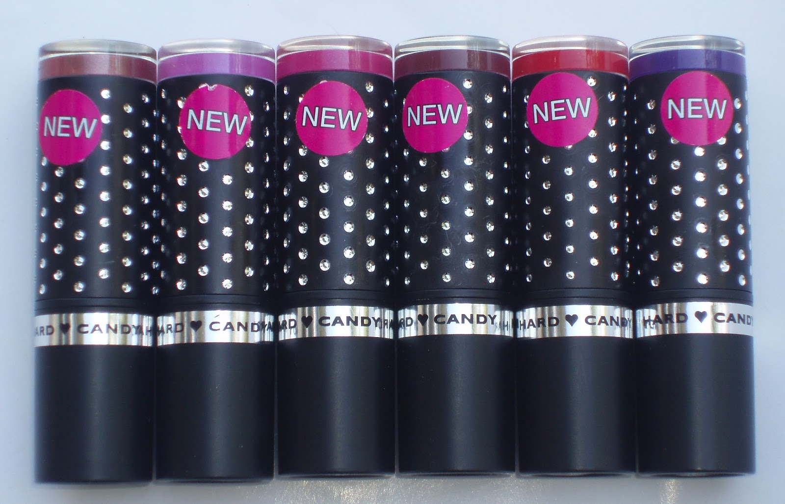 Sparkled Beauty Hard Candy Fierce Effects lipsticks