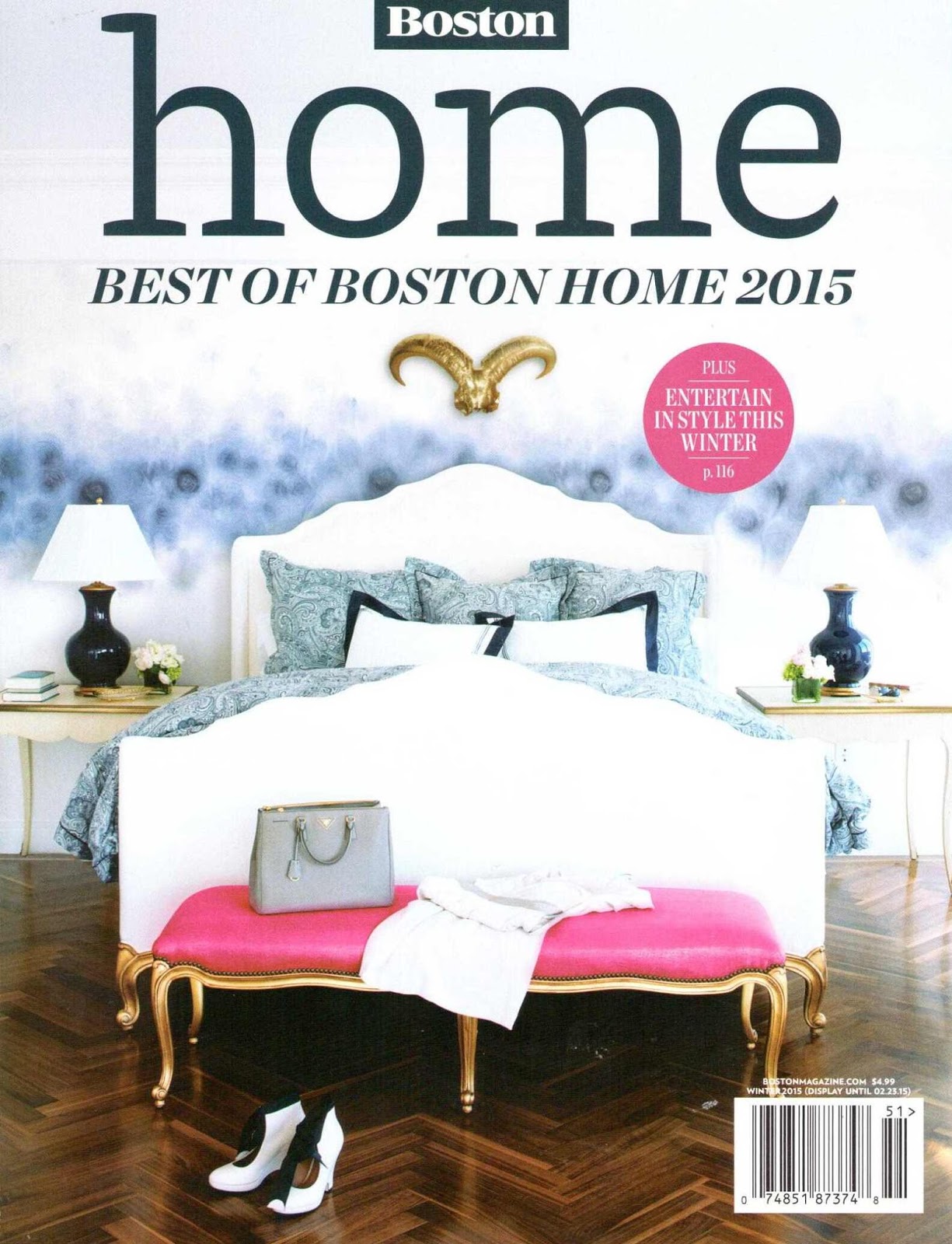 Nina Farmer Interiors Best of Boston Home 2015