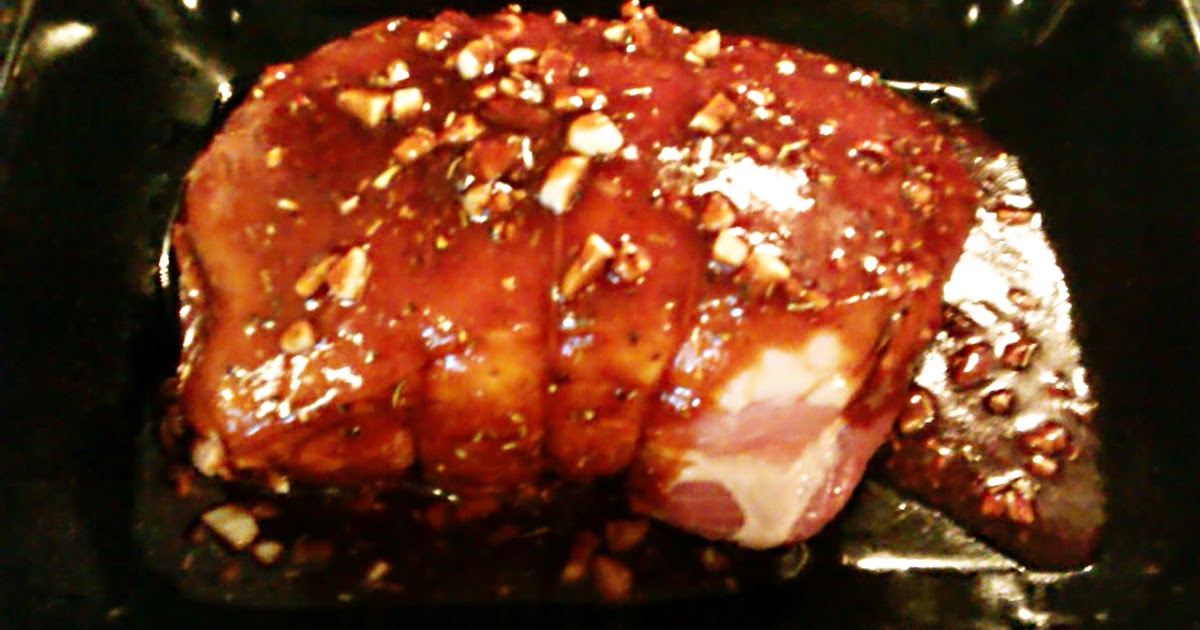 Massive Food Baby Juicy Pork Shoulder Joint with Tasty Marinade and