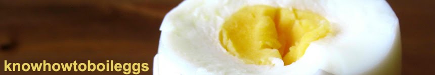 How to boil eggs