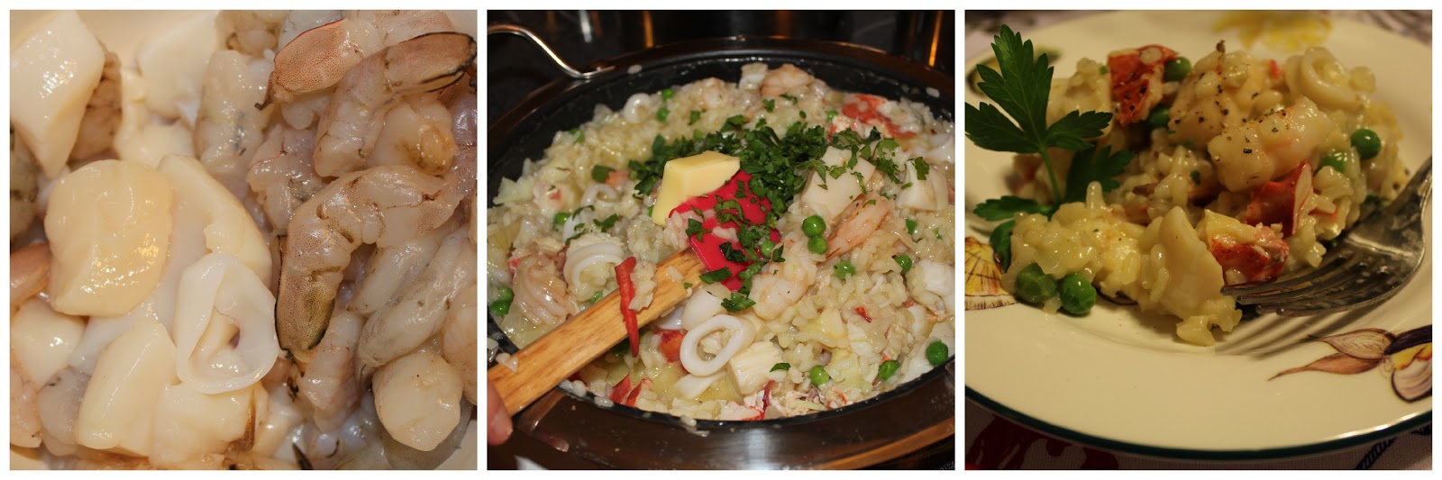 Ocean Breezes & Country Sneezes Lobster Stock & Seafood Risotto