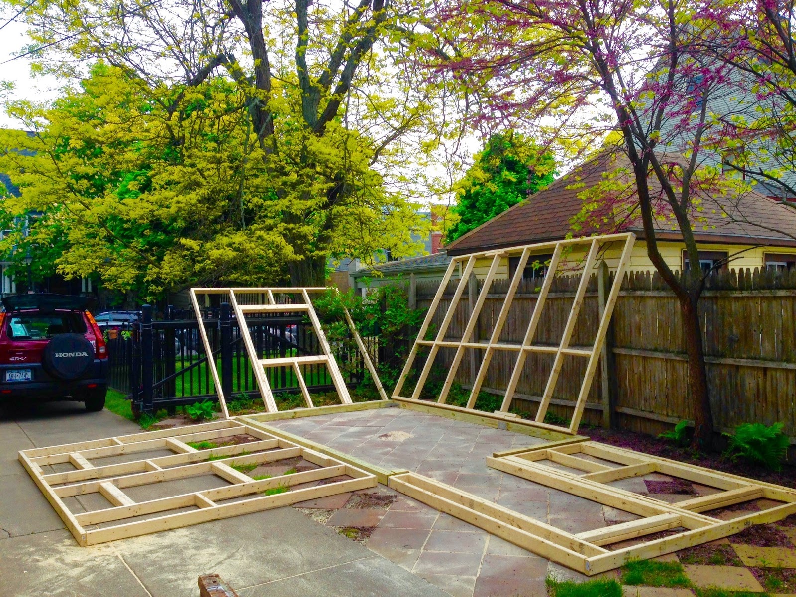 Harry Potting Shed progress