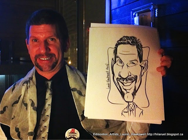 Edmonton Artists caricature