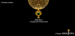 Asim Jofa Raw Silk Charmeuse Collection 2013-2014