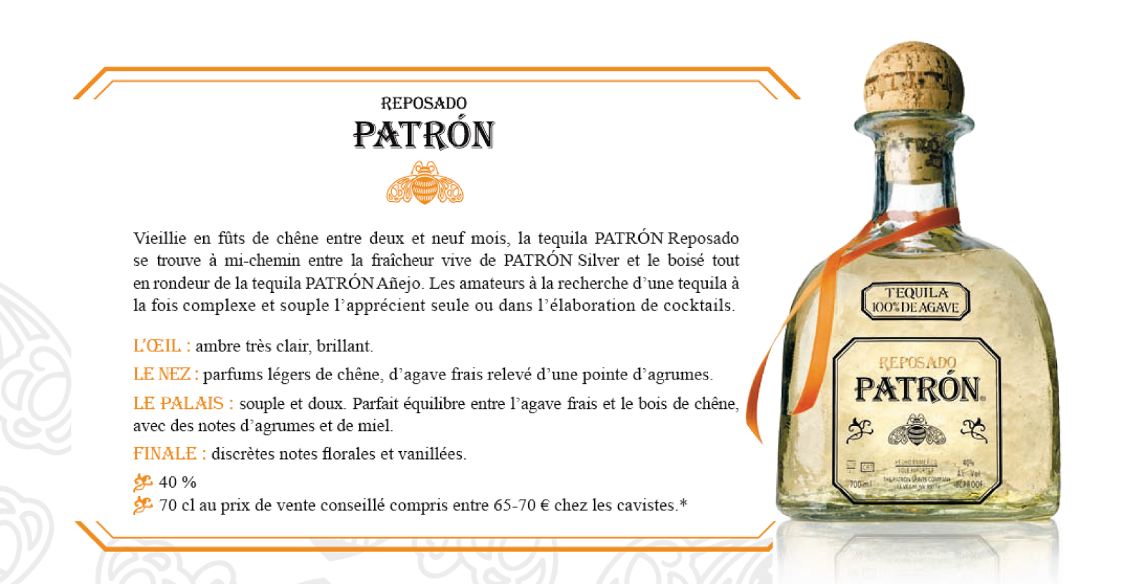 spiritueux magazine: Patron Tequila, la vraie tequila 100% de agave bleue  weber.