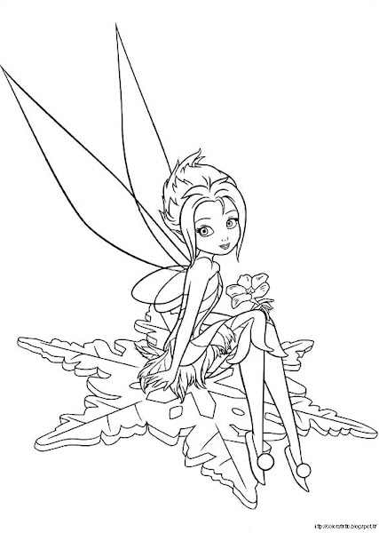 Secret of the Wings Periwinkle Fairy Coloring Pages