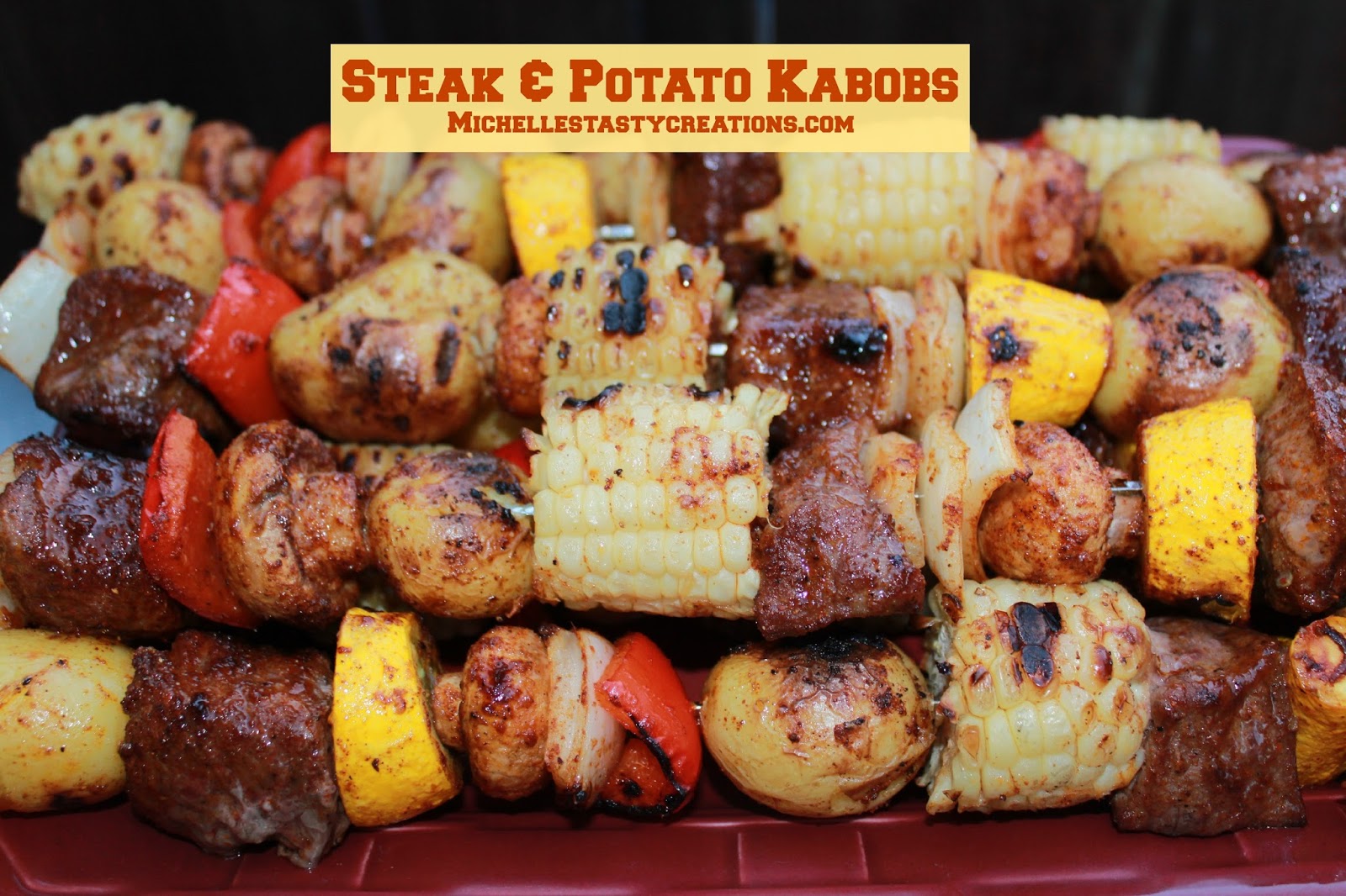Michelle's Tasty Creations Steak & Potato Kabobs