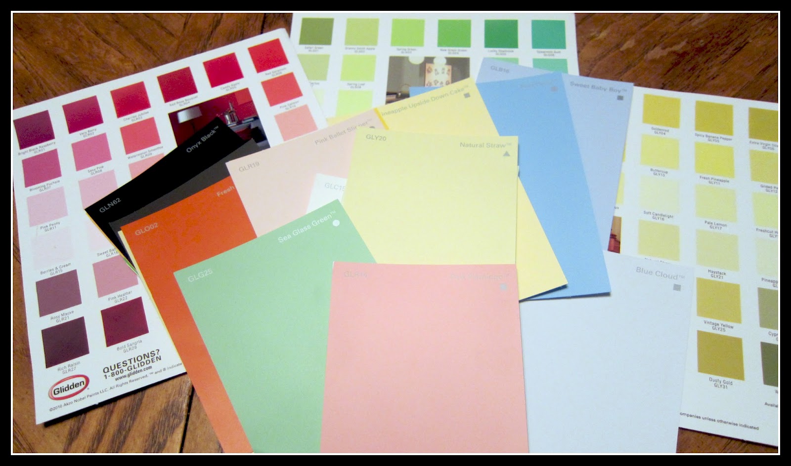 Put Those Paint Samples to Use! Sunny Days in Second Grade