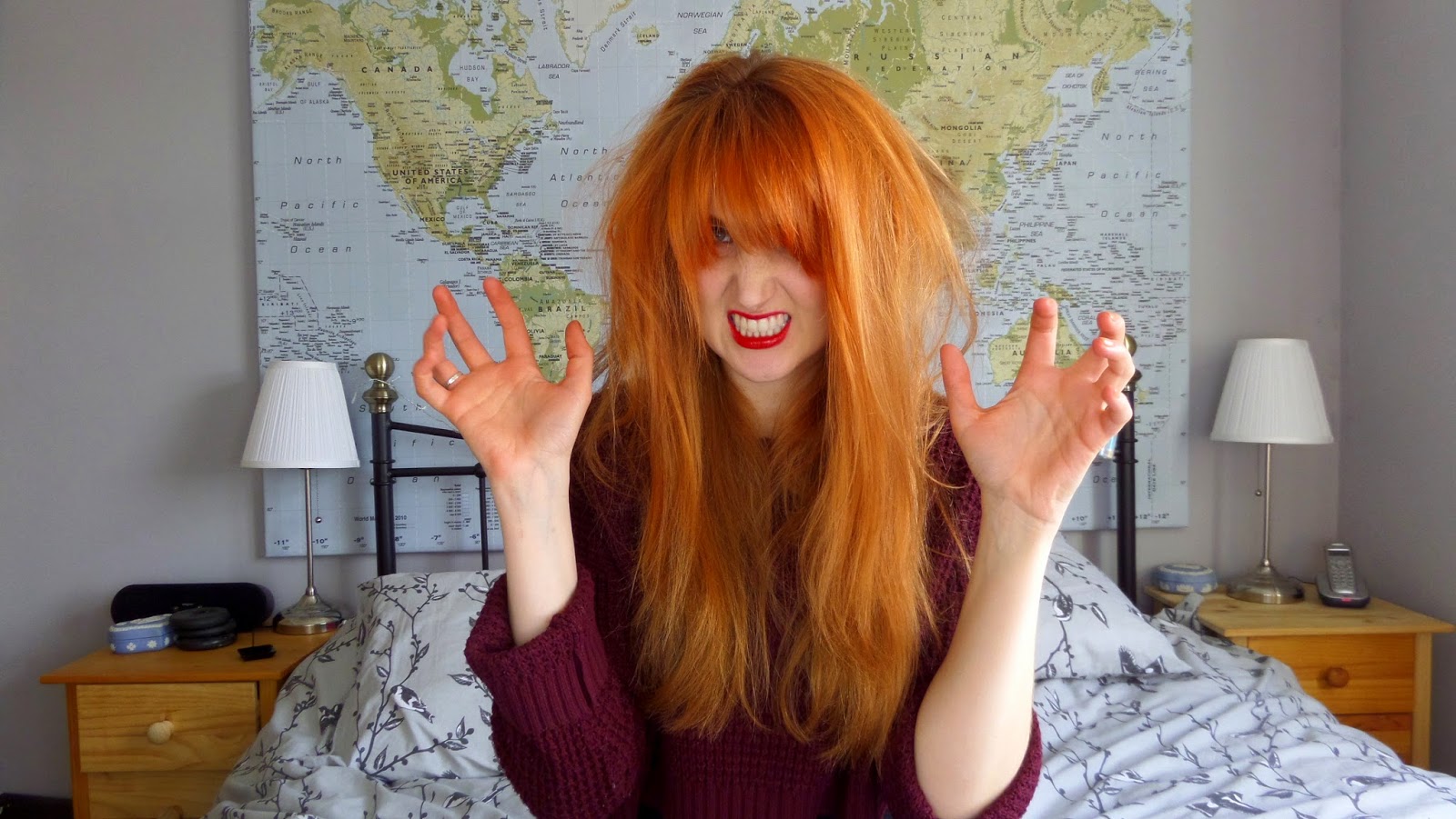 Review Superdrug Colour Effects wash in, wash out Hair Dye in Rich Red