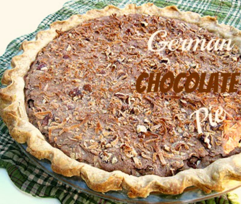 German Chocolate Pie
