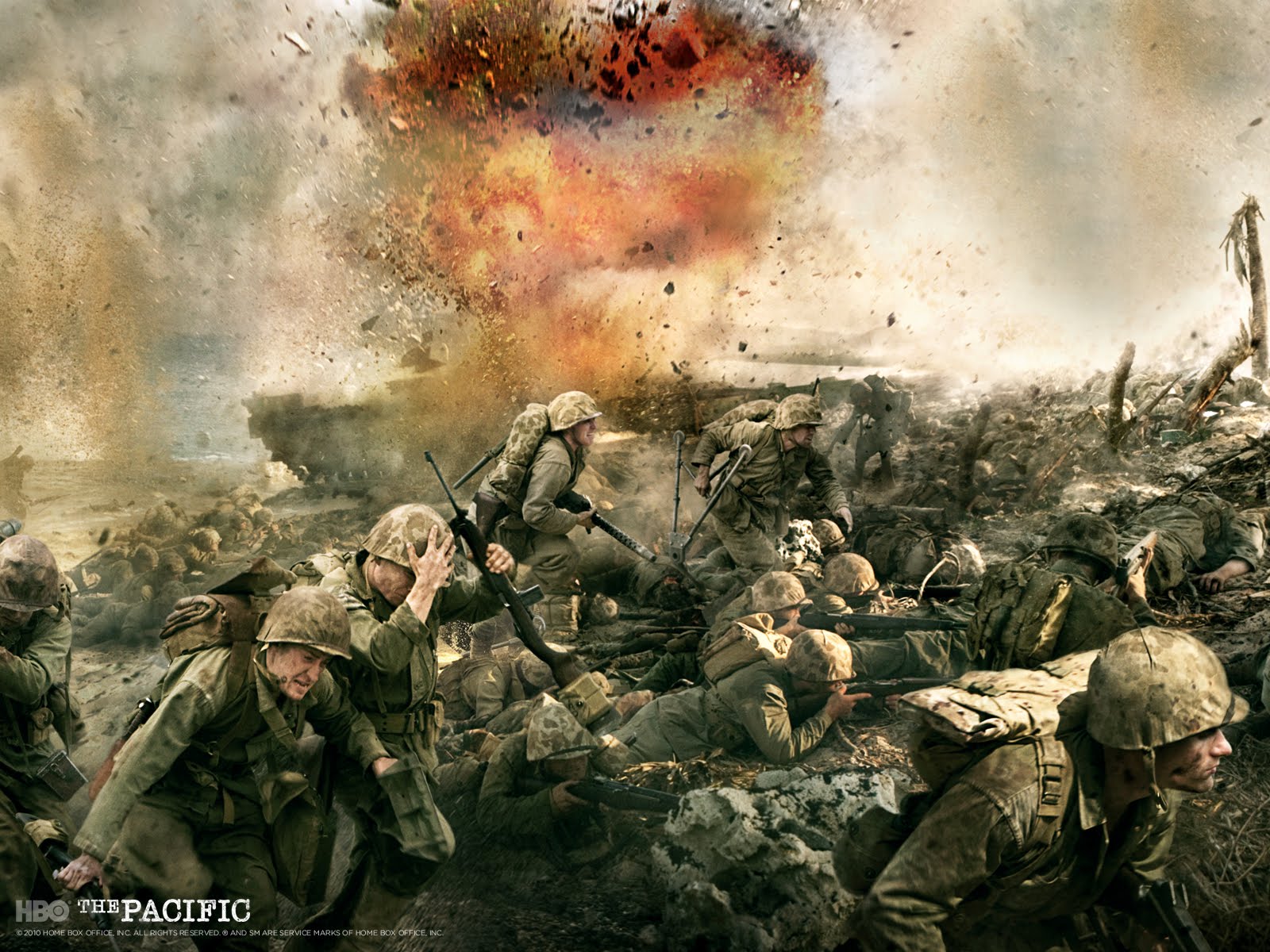 Tiffany Best: the pacific background