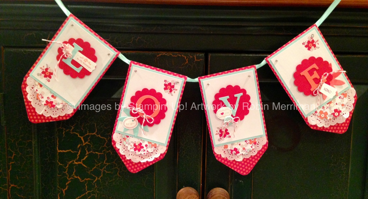 Great valentines day ideas Trinity Designs: Easy Valentine's Banner Decoration