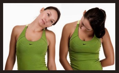 Rotate Neck in Clockwise and Anticlockwise directions