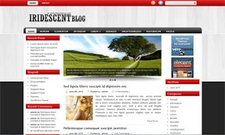 Iridescent WordPress Theme