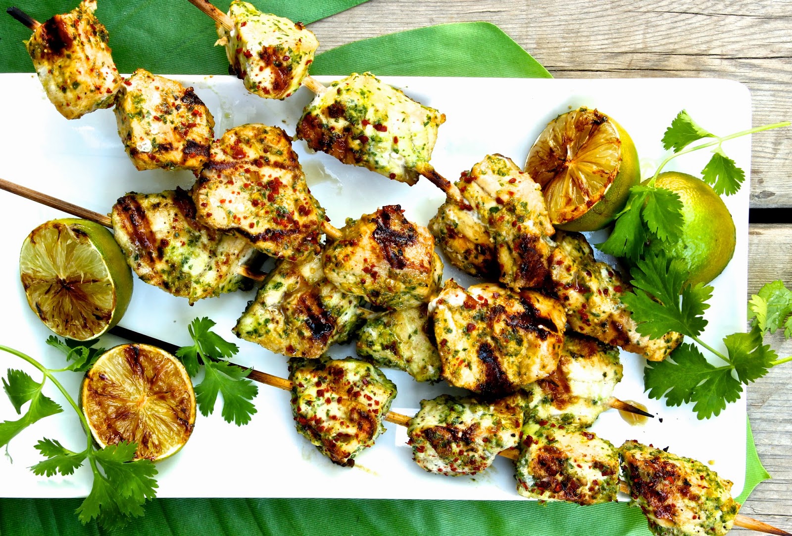 Southeast Asian swordfish skewers lieslicious