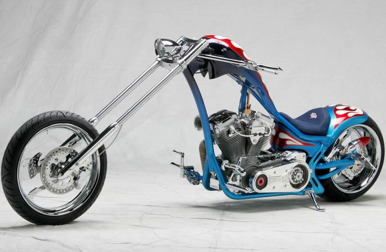 harley chopper bike