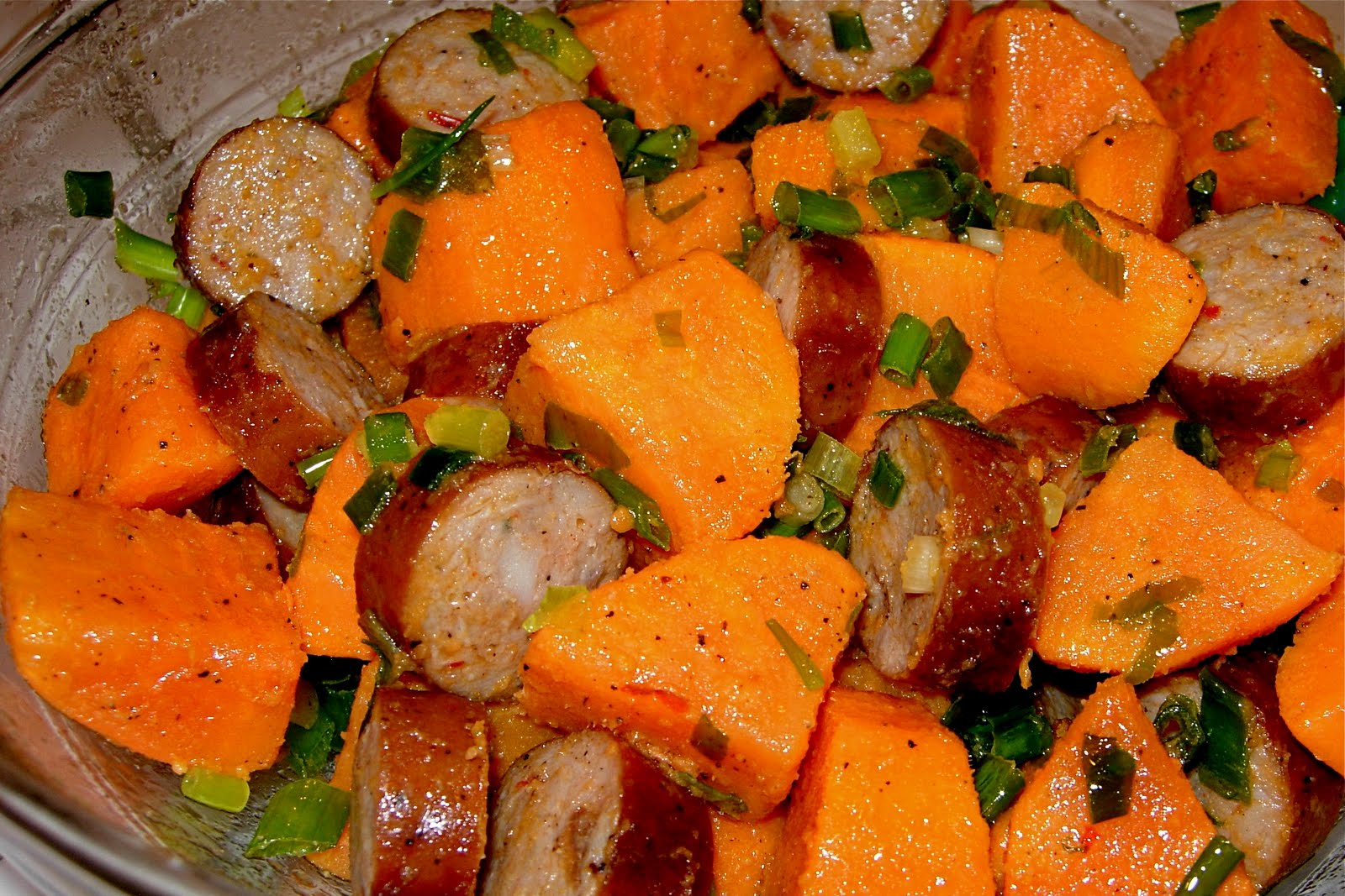 CFSCC presents EAT THIS! Sweet Potato & Sausage Salad