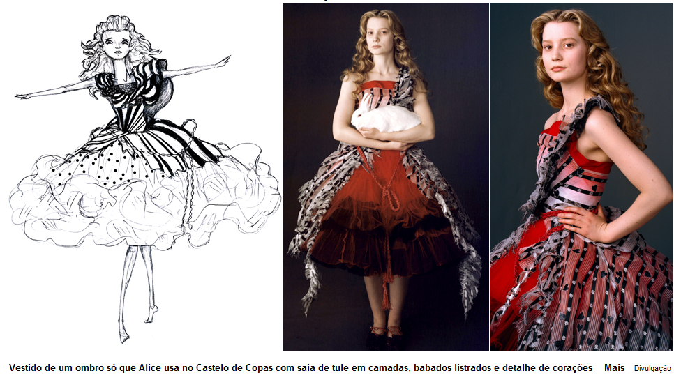 vestido alice no pais das maravilhas filme