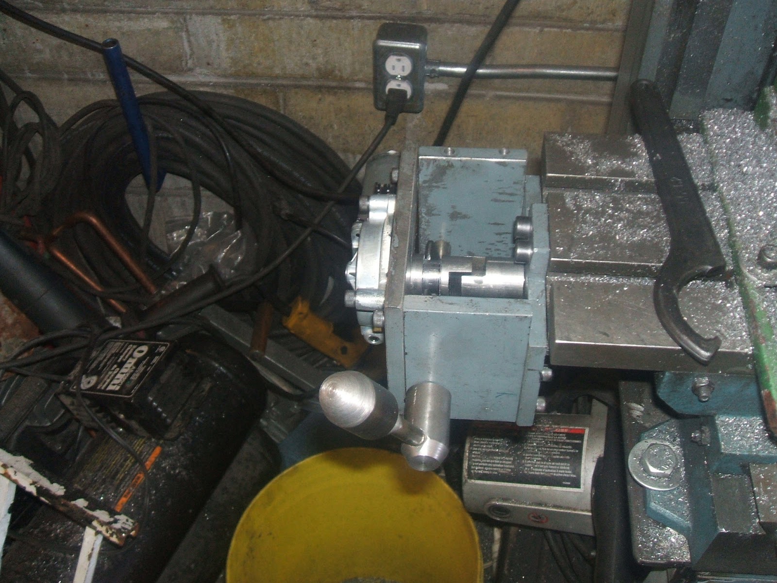 Home Made Table Power Feed for Mill Home Made Table Power Feed for