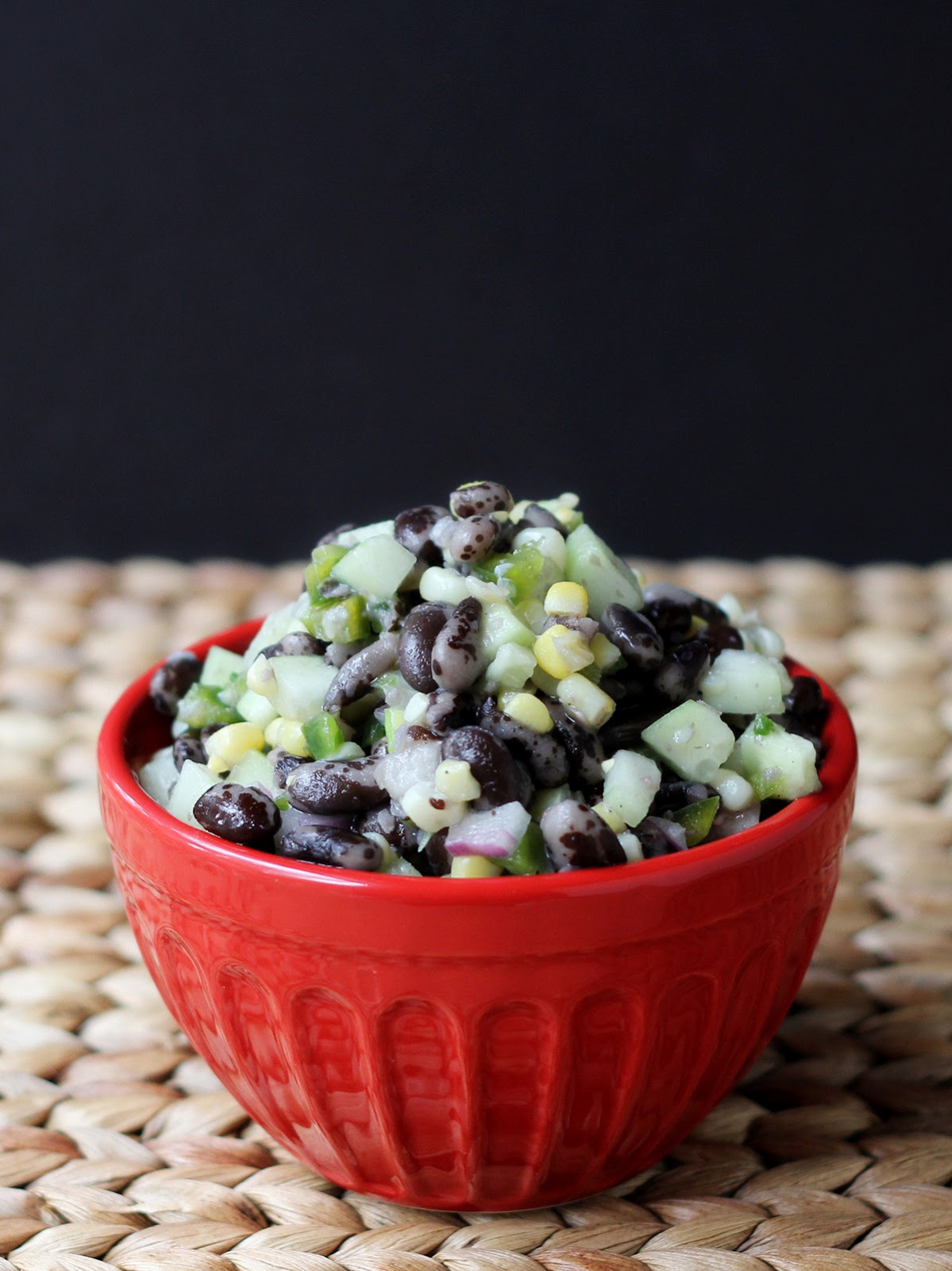 Cookistry Spicy Orca Bean and Corn Salad