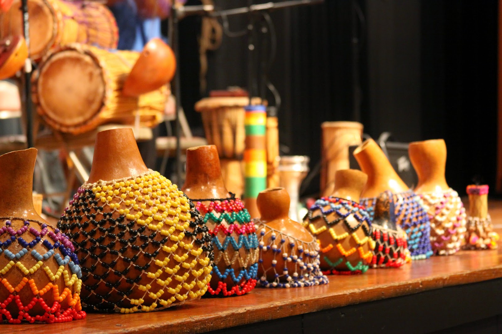 Marie's Pastiche Traditional West African Instruments