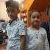 Still hari raya pertama......tapi dah tukar uniform