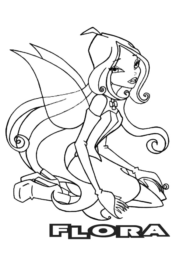 Dibujos de Winx Club para colorear | Dibujos Para Colorear