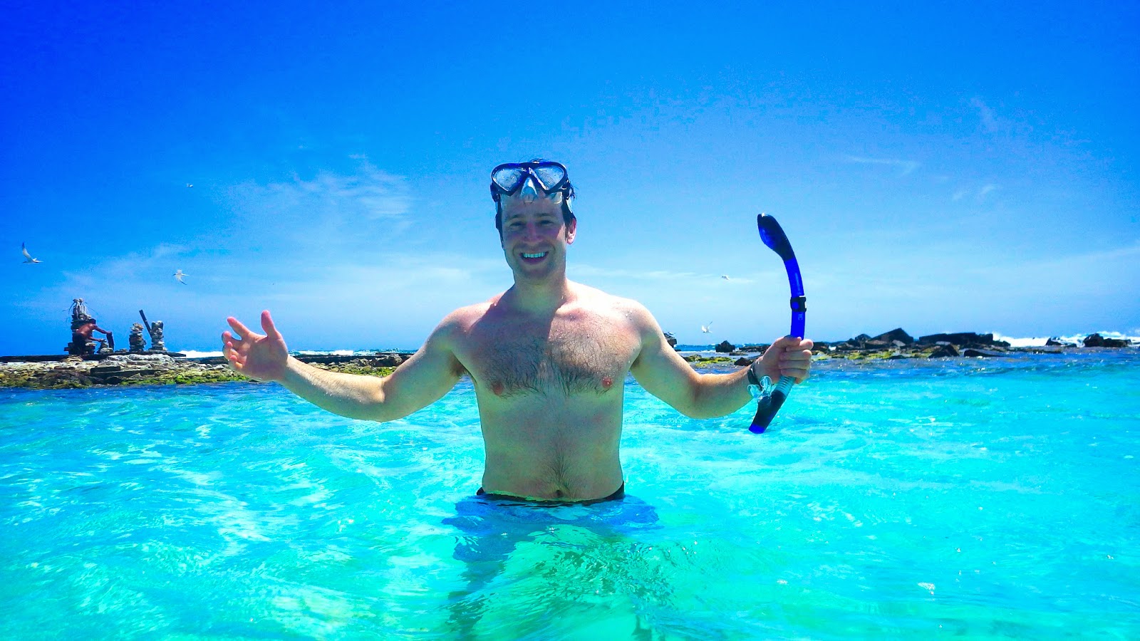 Snorkeling at Baby Beach San Nicolas, Aruba