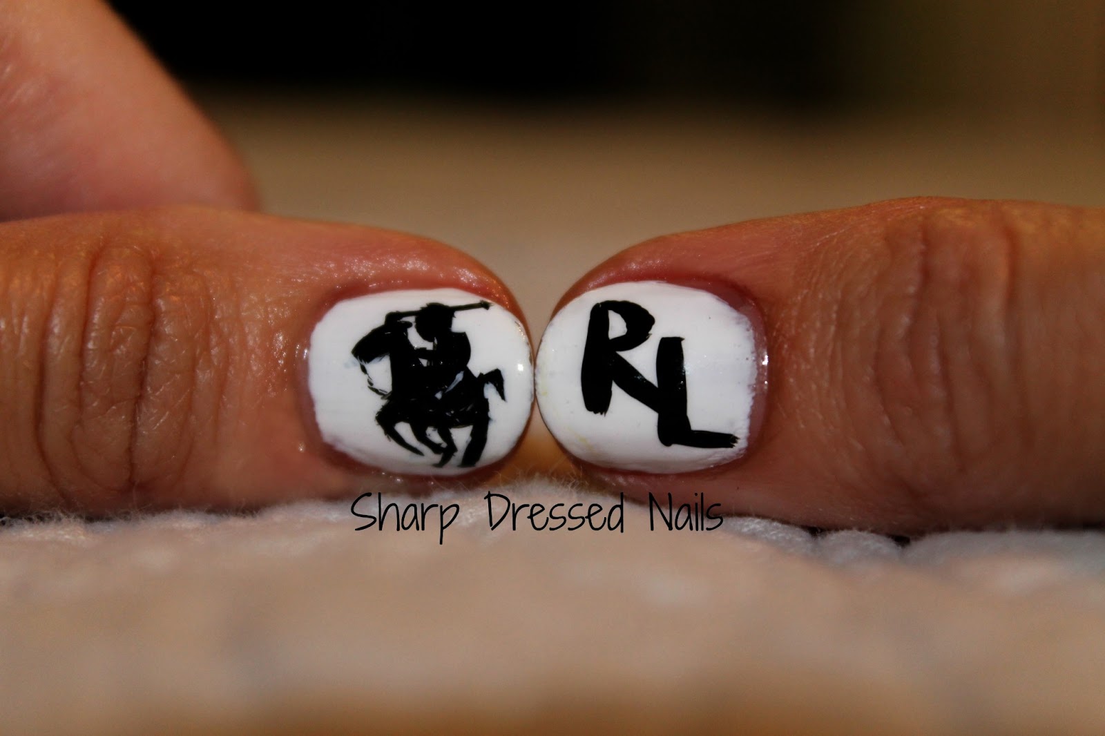 Sharp Dressed Nails Polo Ralph Lauren Inspired Nails