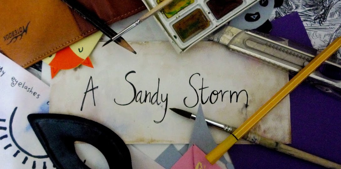                     A Sandy Storm