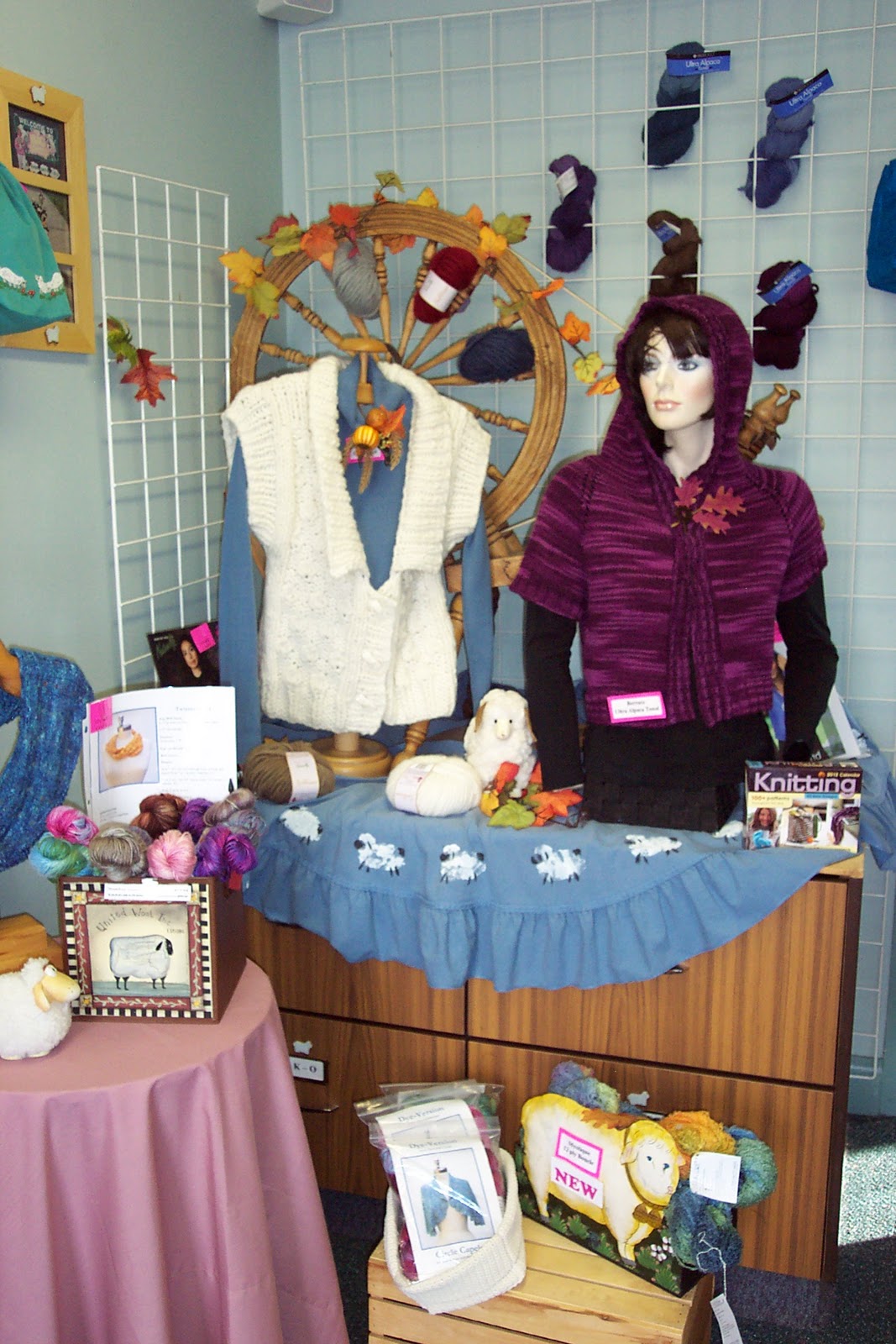 Yarn Knits Fall at the shop!
