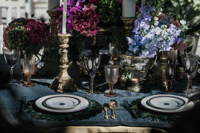 decoración mesa bodas ideas flores vajillas mesas desnudas catering vajilla exótico navidad blog bodas