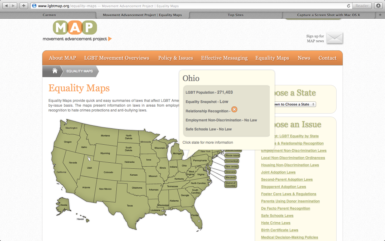 below is an equality map provided on the groups website this map provides information on law that affect lgtbq americans by going to the website you below is an equality map provided on the groups website this map provides information on law that affect lgtbq americans by going to the website you
