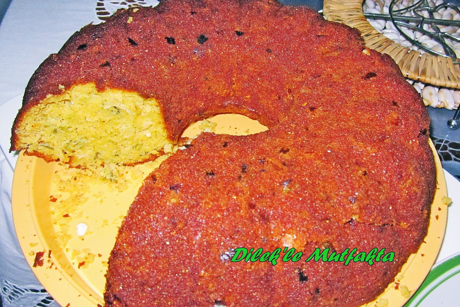 Mısır Unlu Pırasalı Kek ( ekmek ) Dilek�le Mutfakta
