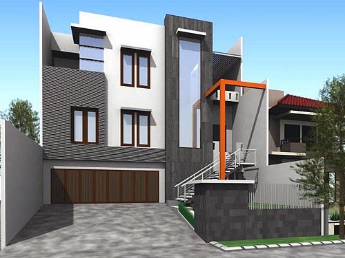 Model Desain Rumah Minimalis 2 Lantai Dekorasi Ruangan Rumah Kita