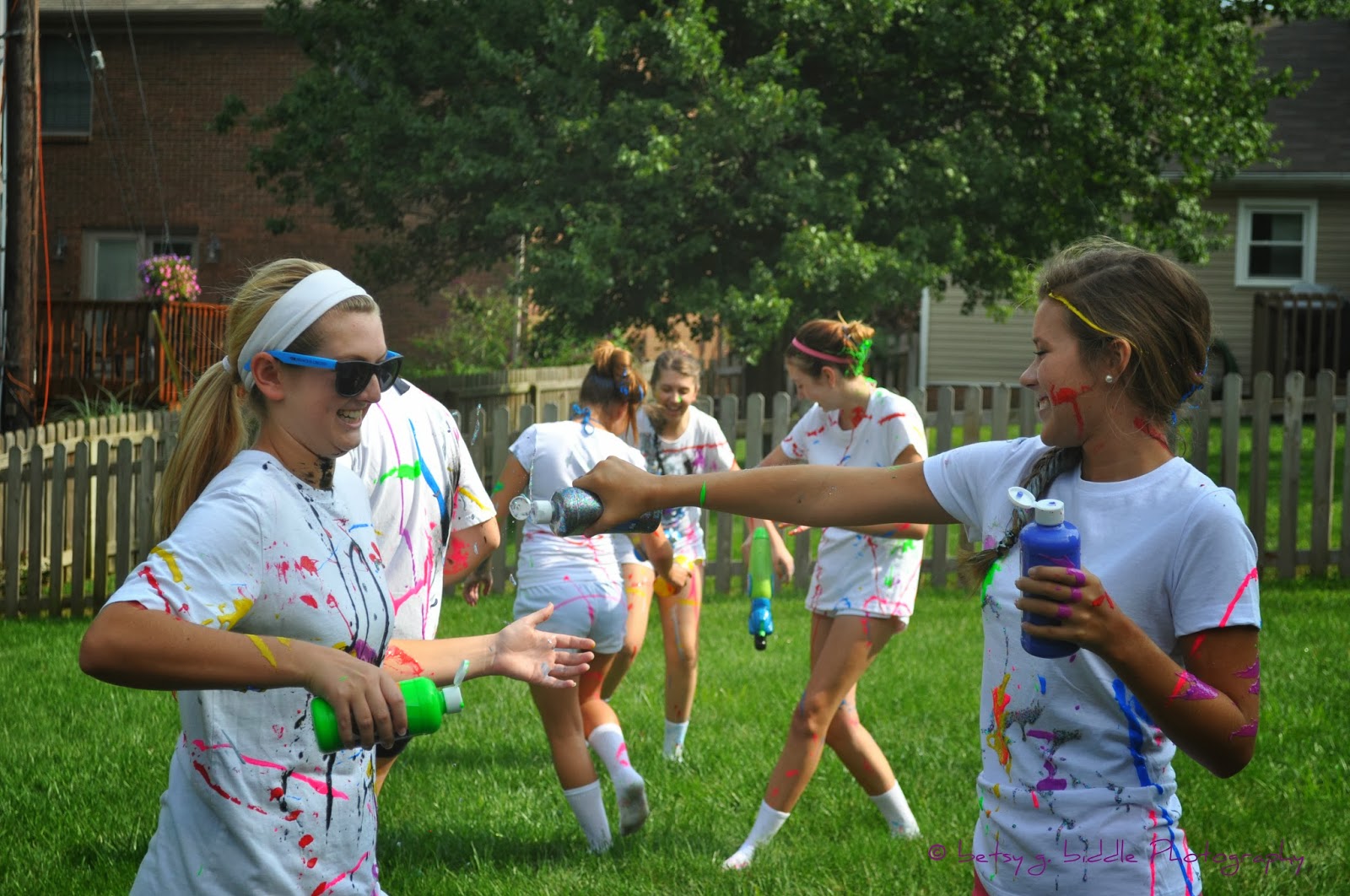 betsy g. biddle Photography Paint War Party!